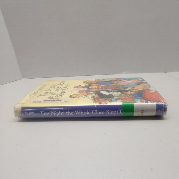 Vintage Kids Book The Night the Whole Class Slept Over by Stella Pevsner 90s Rea - Picture 5 of 7